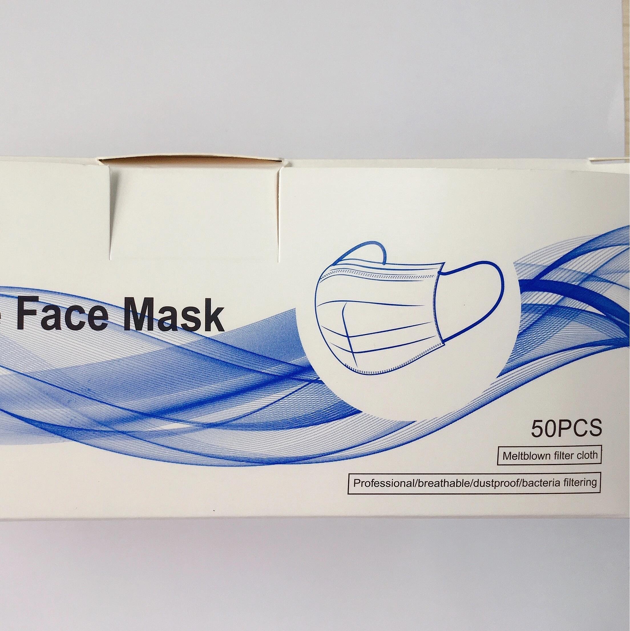 High-Quality 3 Ply Earloop Face Mask Cheap Price
