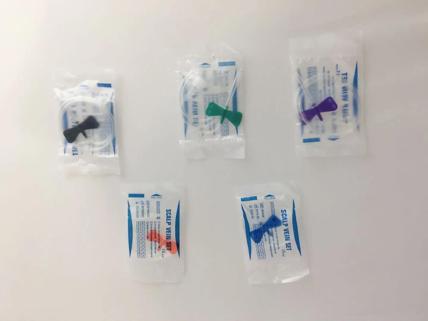 Butterfly Scalp Vein Set Luer Lock Luer Slip